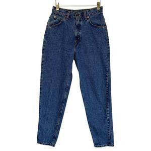 Levi’s 921 Vintage 90s Tapered Leg Jeans Orange Tab Mom High Waist Mid Wash 10P